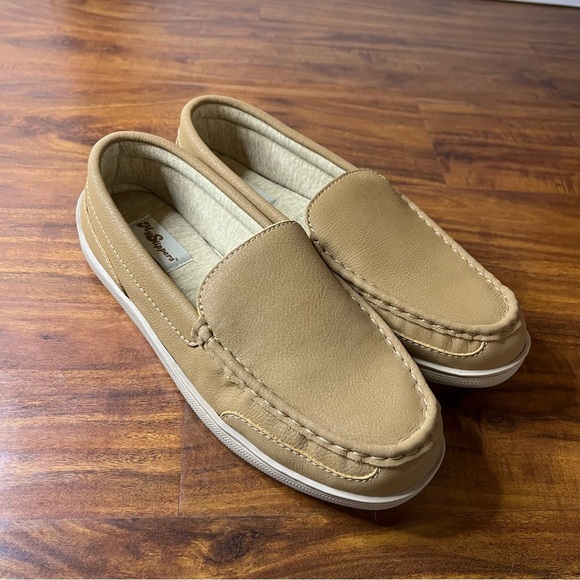 NWOT My Slippers My Pillow All Season Womens Moccasin Slippers Brown size 9 - Picture 1 of 9